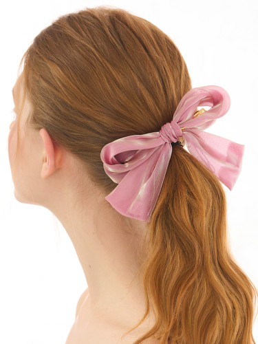 Big Glow Ribbon Hair Clip