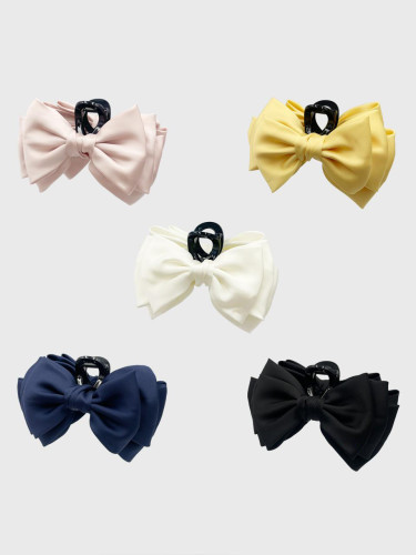 3-Tier Satin Delicate Ribbon Hair Clip