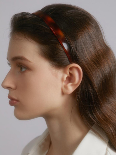 Semi-transparent Luxurious Cellulose Hair Band