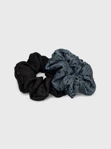 Daphne Jacquard Elegant Premium Scrunchie