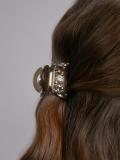 Ribbon Beaded Mini Hair Clip