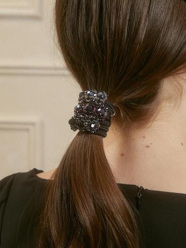 Crystal Beaded Elegant Ponytail