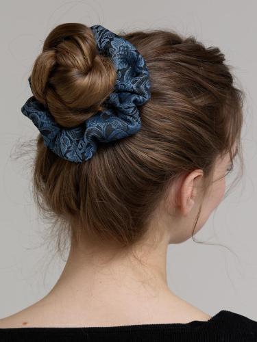 Daphne Jacquard Elegant Premium Scrunchie