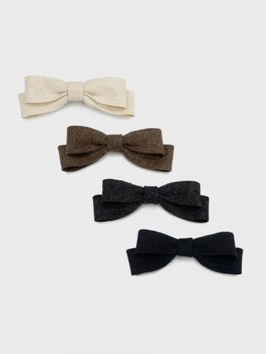 Cozy Knit Ribbon Automatic Hair Pin