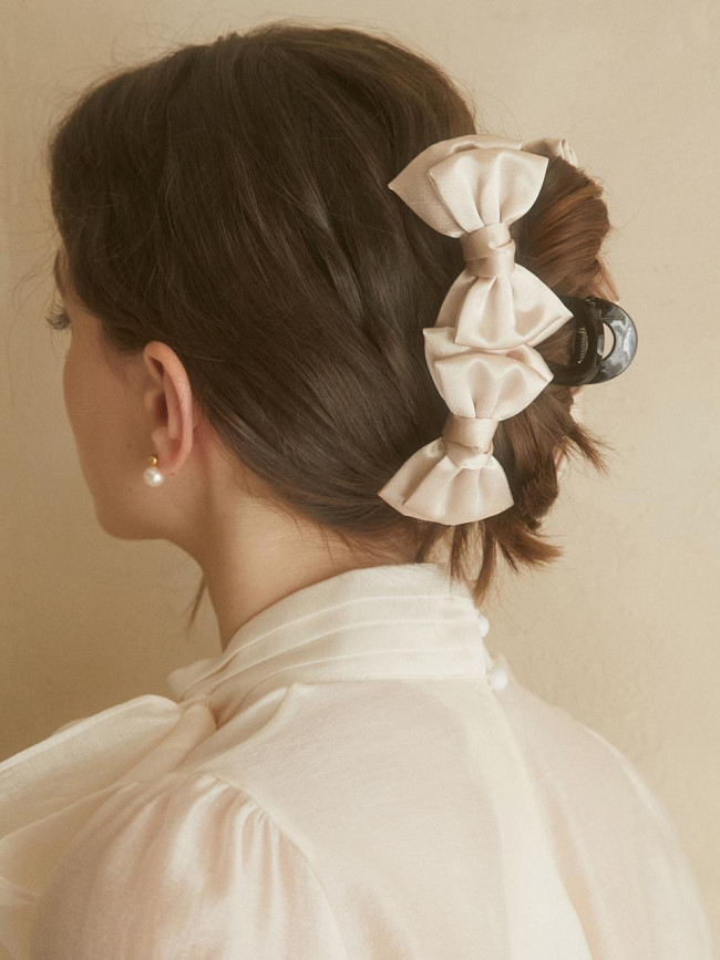 Elegant Ribbon Hair Clip