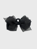 Sheer Chiffon Layered Ribbon Hair Clip
