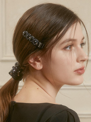 Crystal Beaded Delicate Side Hair Clip