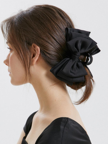 3-Tier Satin Delicate Ribbon Hair Clip