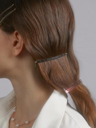 Hematite Metallic Elegant Stick Hair Pin