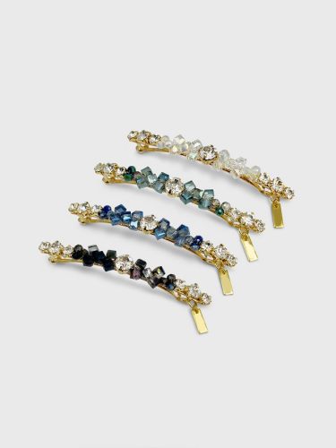 Agate Crystal Automatic Brooch Pin