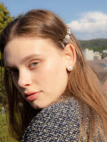 Crystal Pearl Hairpin