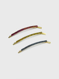 Hematite Metallic Elegant Stick Hair Pin
