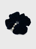 Pearl Velvet Scrunchie  Pearl Velvet