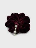 Pearl Velvet Scrunchie  Pearl Velvet