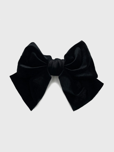 Natural Velvet Ribbon Hairpin