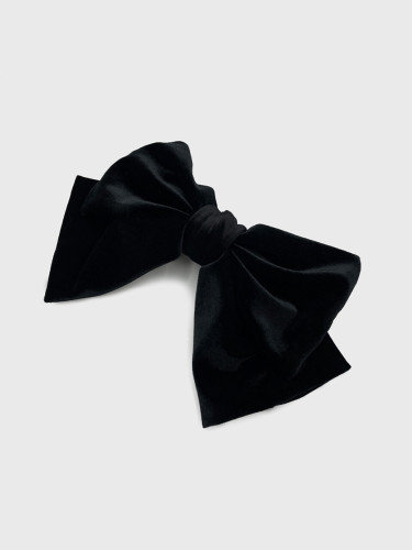Natural Velvet Ribbon Hairpin