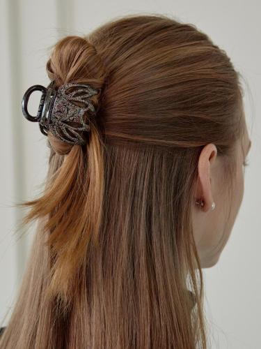 French Hand-painted Jar-shaped Shark Hair Clip