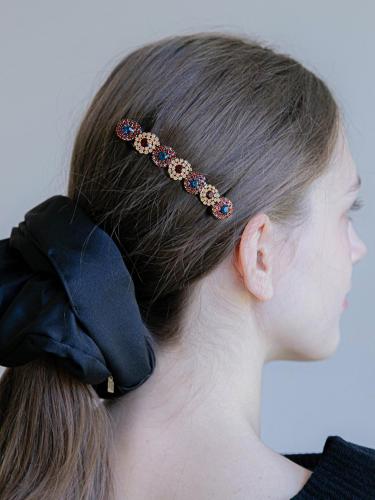 Crystal Multi-colored @ Symbol Hair Pin