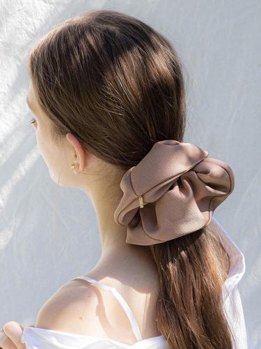 Herringbone Oversized Scrunchie