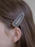 Crystal Beaded Ethnic Hair Clip