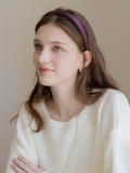 Satin Gold Logo 2cm Width Headband