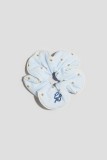 Gedessineerde katoenen scrunchie