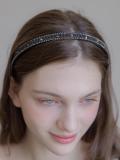 Crystal Embellished Brass Luxurious Hairband