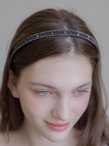 Crystal Embellished Brass Luxurious Hairband