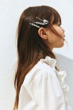Set van 4 haarclips(Zilverkleurig)
