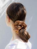 Glossy Premium Structured Scrunchie