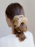 Herringbone Oversized Scrunchie
