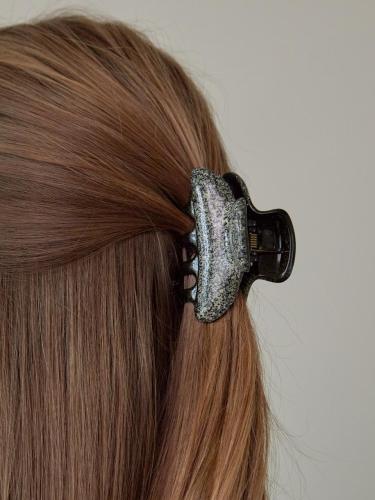 French Hand-painted Durable Hair Clip