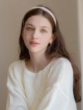 Satin Gold Logo 2cm Width Headband