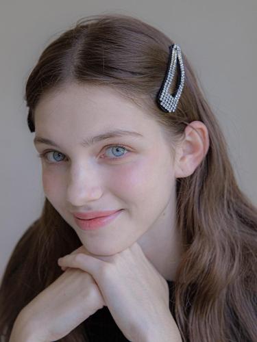 Austrian Crystal Snap Closure Hair Clip