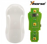 XSSC05EN XSSC25EN Xhorse Supercar type 3 button Smart key Marble Grey Color