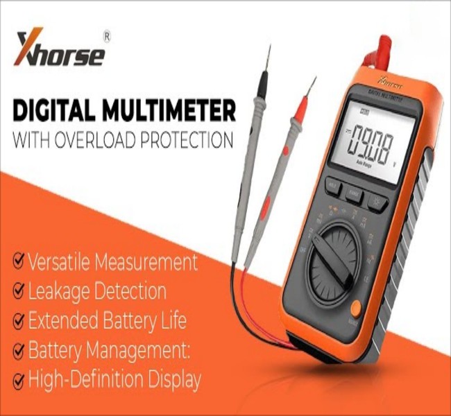Xhorse Digital Multimeter Large HD Screen with High Definition High-accuracy Leakage Current Test