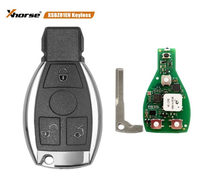 XSBZ01EN Xhorse Universal MB Benz FBS3 keyless Smart key with 200 Free Points Renewable 315/434mhz