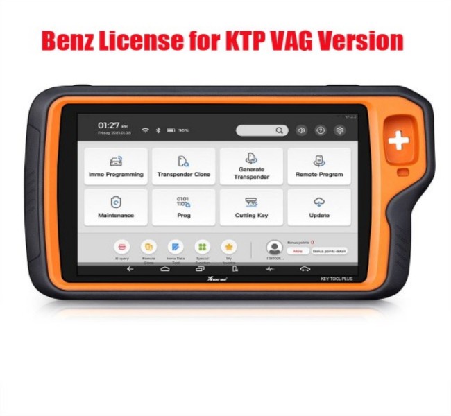 Xhorse Benz IMMO Programming Software License for Xhorse VVDI Key Tool Plus VAG Version