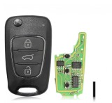 XNHY02EN Xhorse Hyundai type 3 button wireless remote key