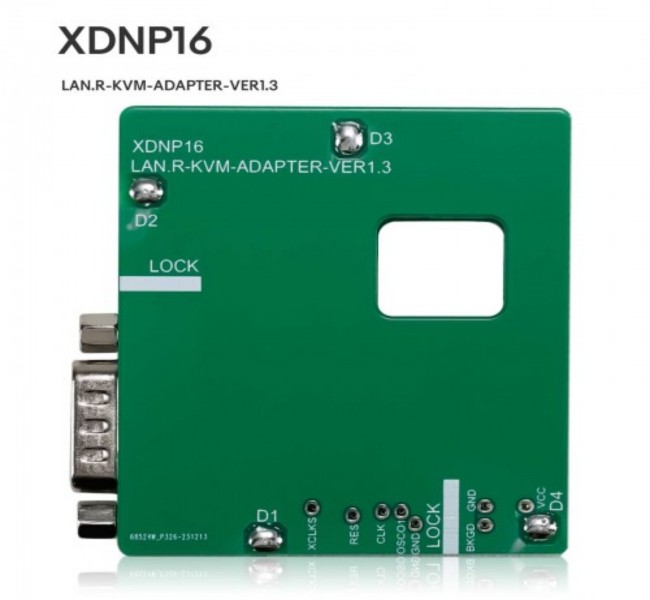 XDNP16 Xhorse Land Rover KVM Solder Free Adapter V1.4 for VVDI Prog, Mini Prog, Multi Prog and Key Tool Plus