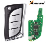 XNLEX0EN Xhorse Lexus type 3 button wireless remote key