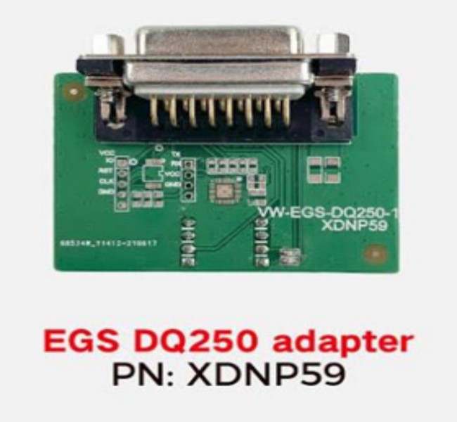 XDNP59GL Xhorse VW EGS DQ250 Adapter