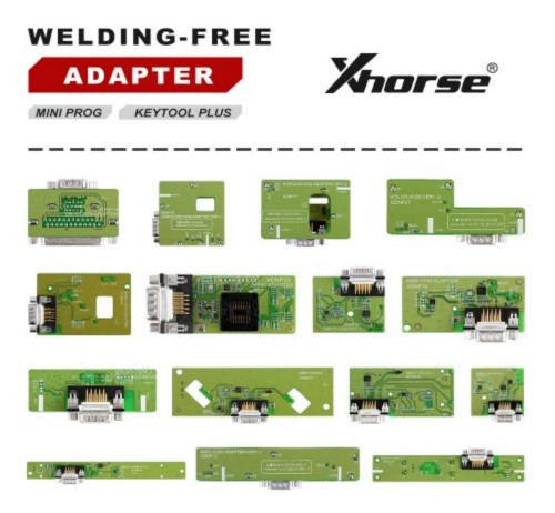 XDNPP0EN Xhorse Solder Free Adapters for VVDI Mini Prog, VVDI Prog, Multi Prog and VVDI Key Tool Plus