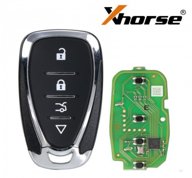 XSCL01EN Xhorse Chevrolet type 4 button Smart key