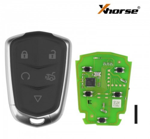 XSCD01EN Xhorse XM38 Cadillac type 5 button Smart key