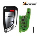 XSKFF0EN Xhorse Knife type 4 button Smart key
