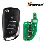 XNDS00EN Xhorse DS type 3 button wireless remote key