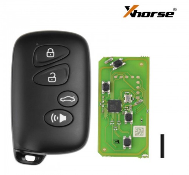XSTO03EN Xhorse XM38 Toyota type 4 button Smart key