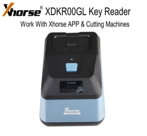 XDKR00GL Xhorse Key Reader Multiple Key Type based on Xhorse App Identify Key Bitting within Seconds