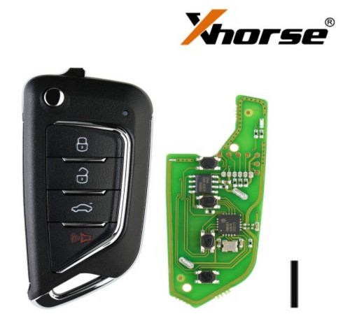 XKCD02EN Xhorse Cadillac type 3 button wire remote key